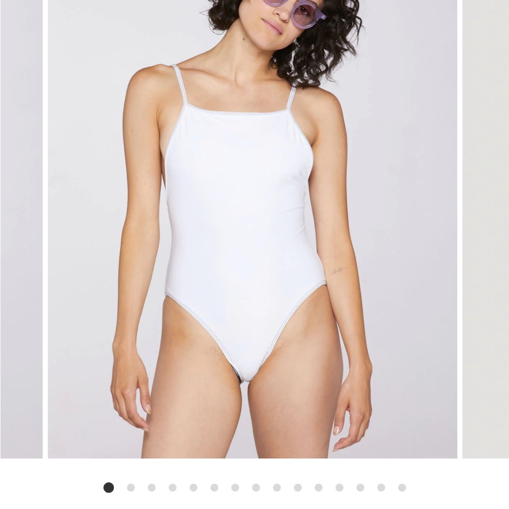 The Ones Who Margot One-Piece Swimsuit in Tan size Small - Picture 6 of 10